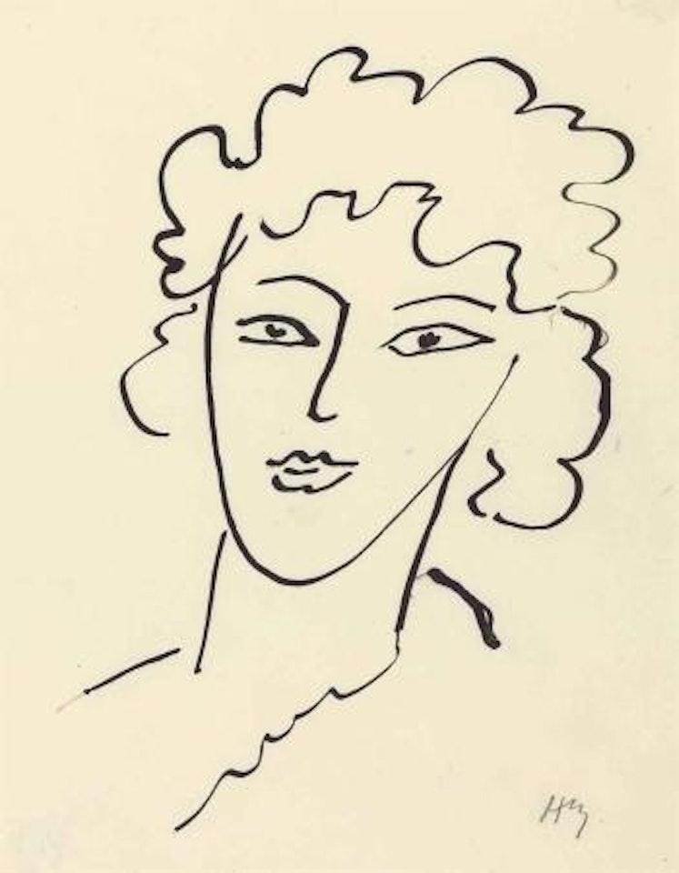 Tête de femme by Henri Matisse