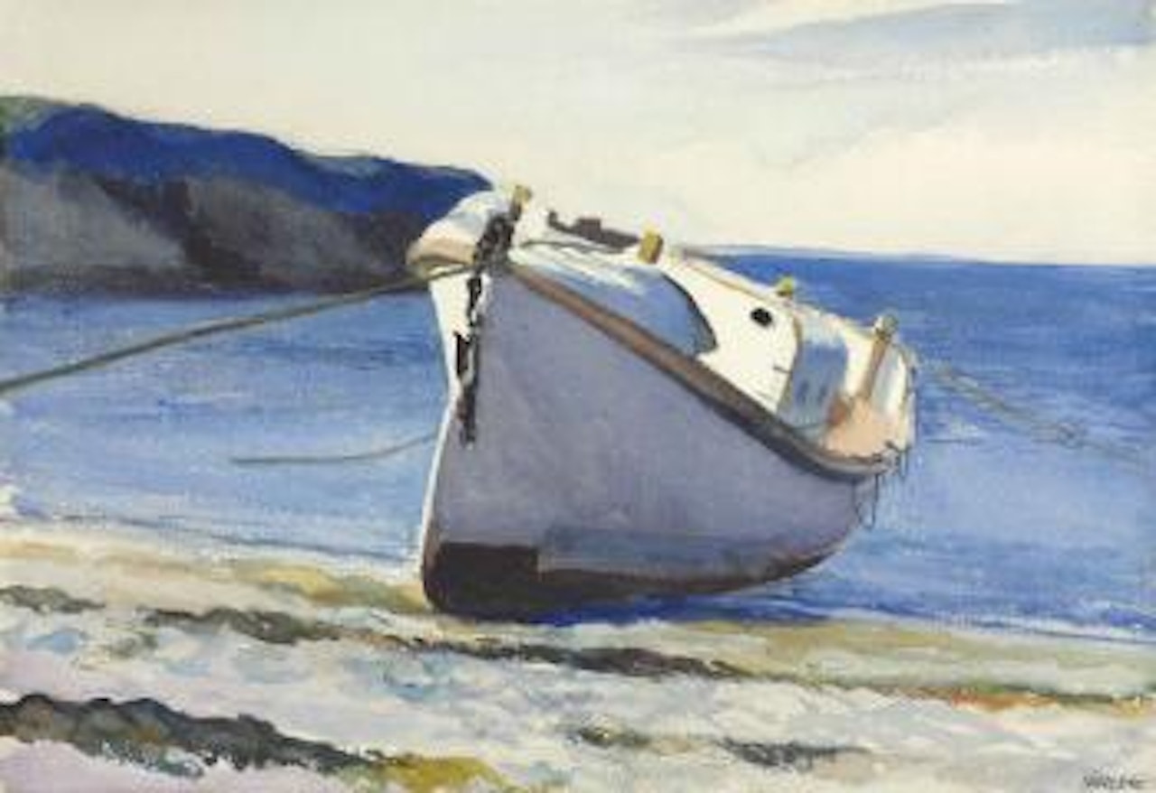 Coast Guard Boat I by Edward Hopper