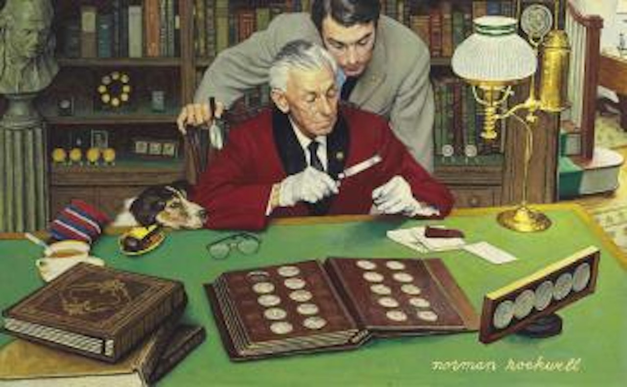 The Collector by Norman Rockwell