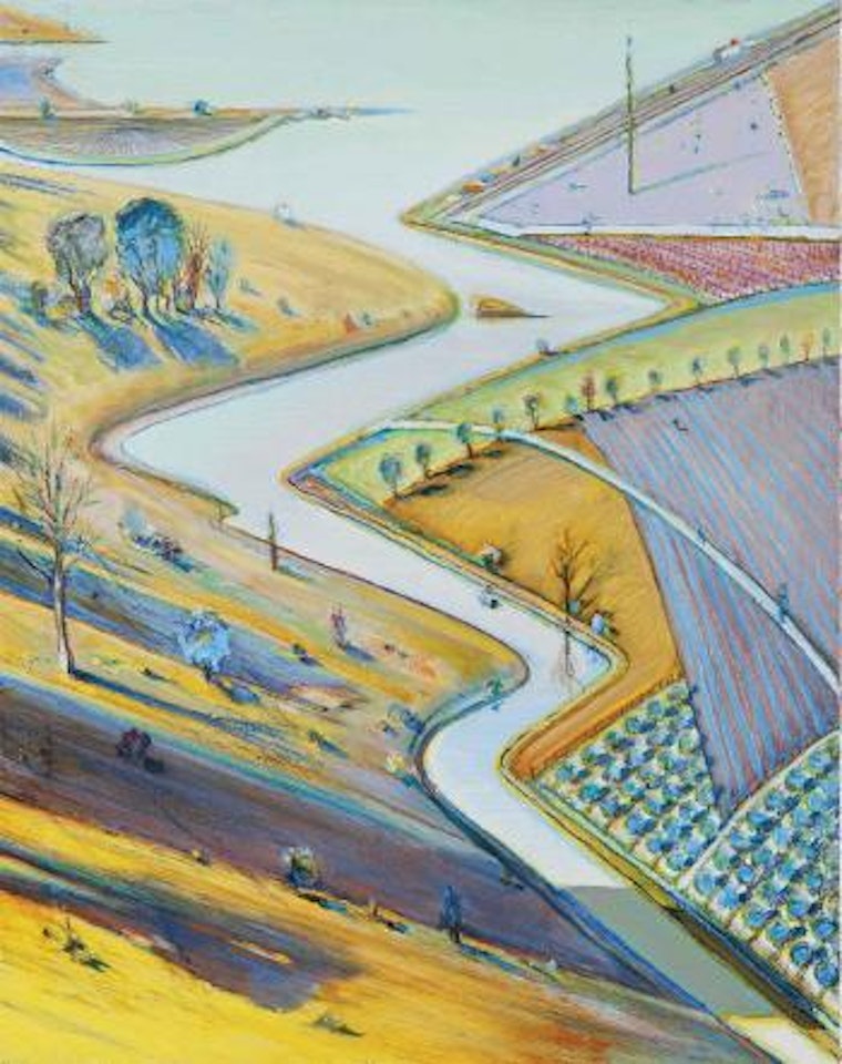 Country River by Wayne Thiebaud