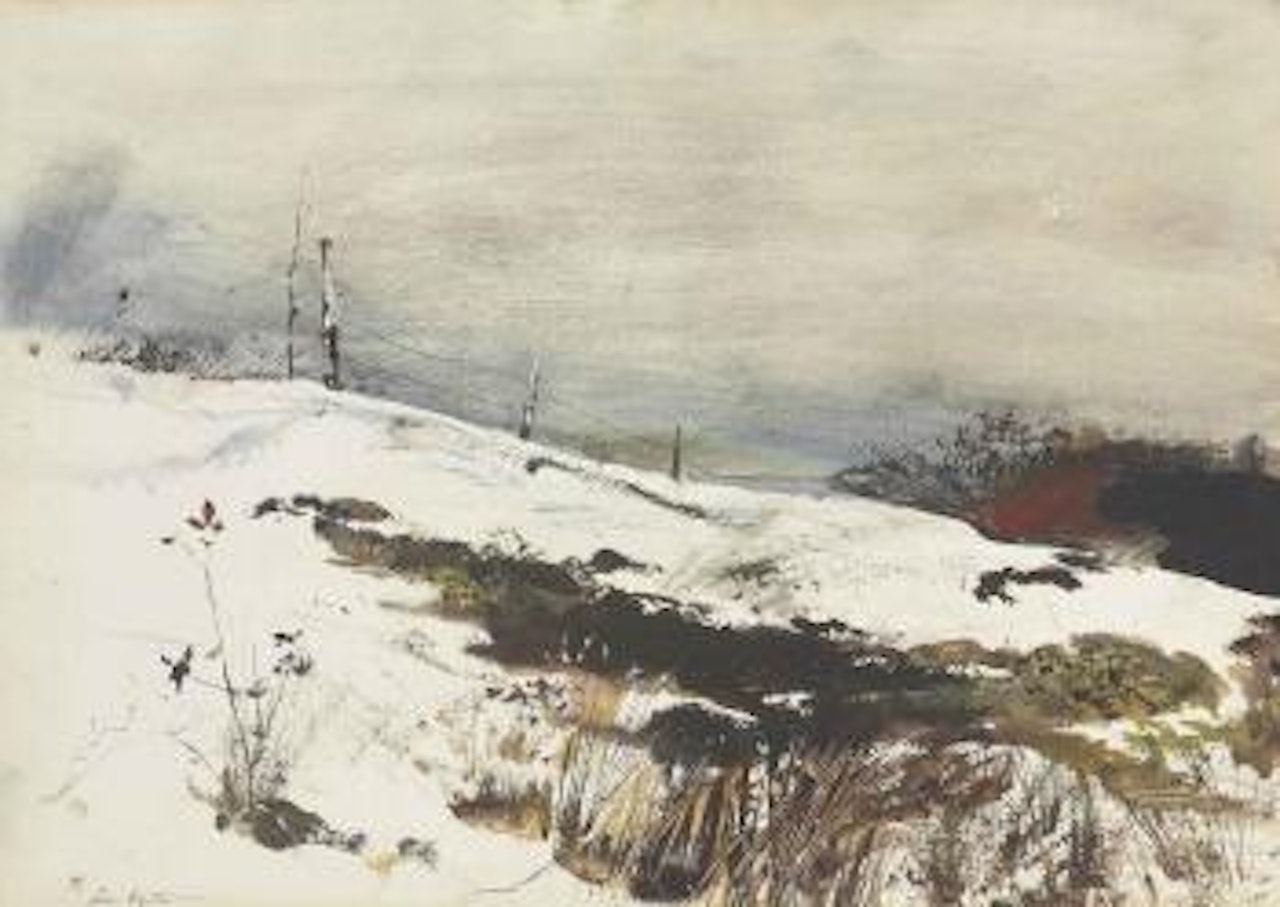 Over the Hill by Andrew Wyeth