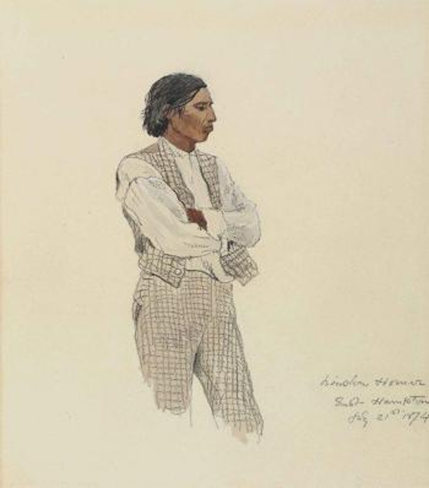 David Pharoah, The Last of the Montauks by Winslow Homer