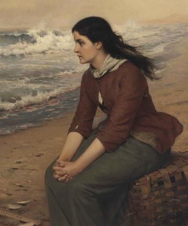 When the flowing Tide comes in by John George Brown
