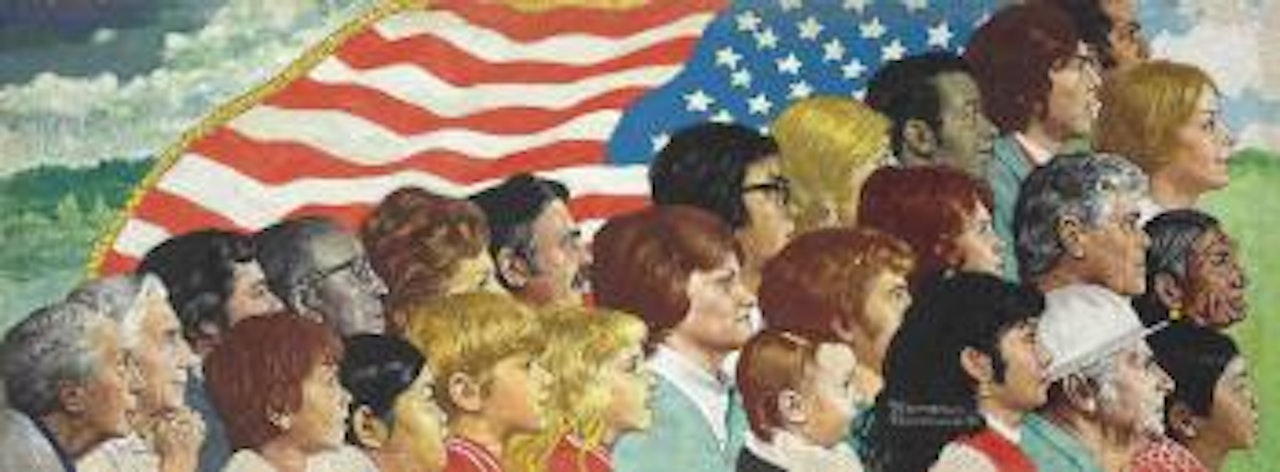 Spirit of America by Norman Rockwell