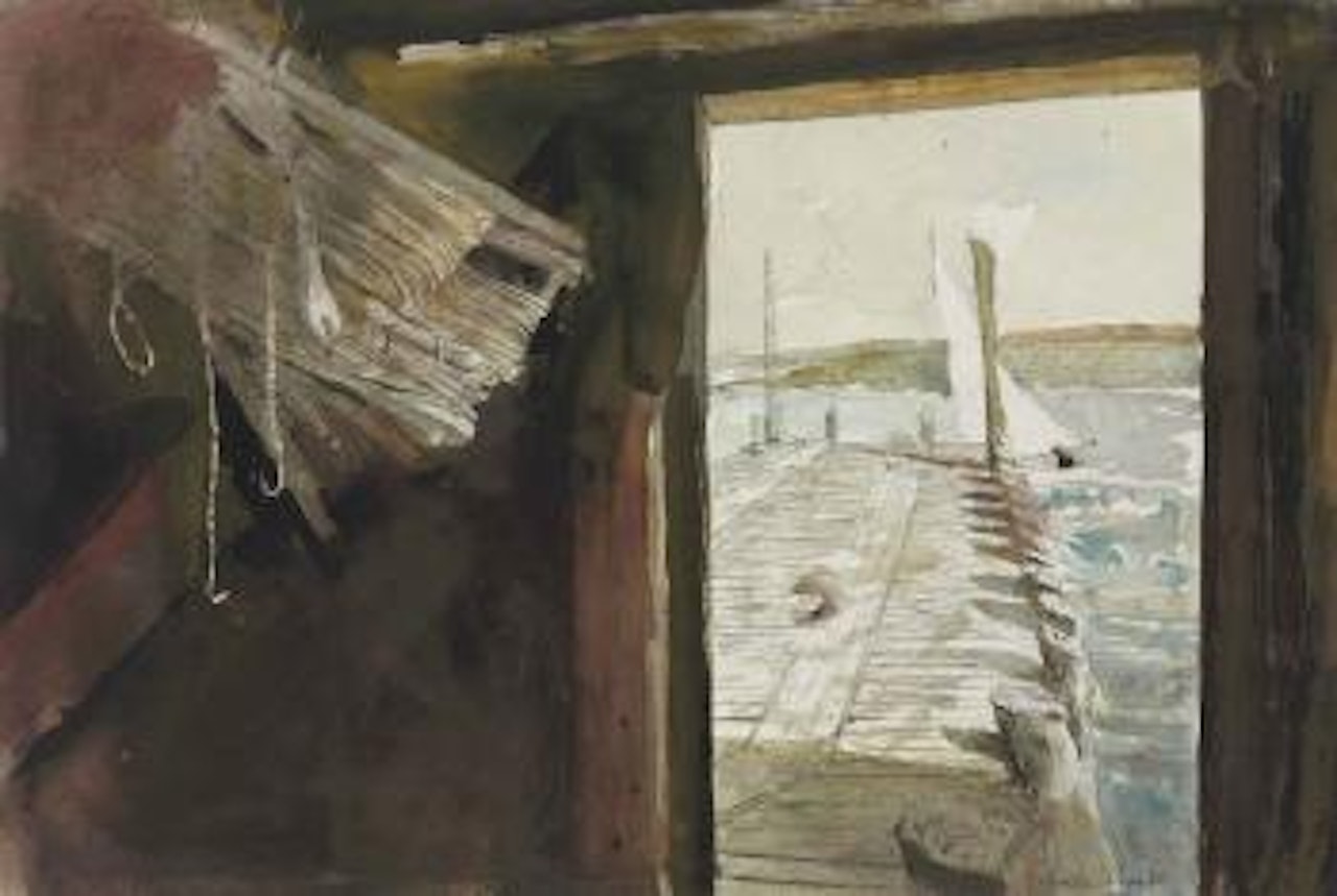 Hand Lines Study by Andrew Wyeth