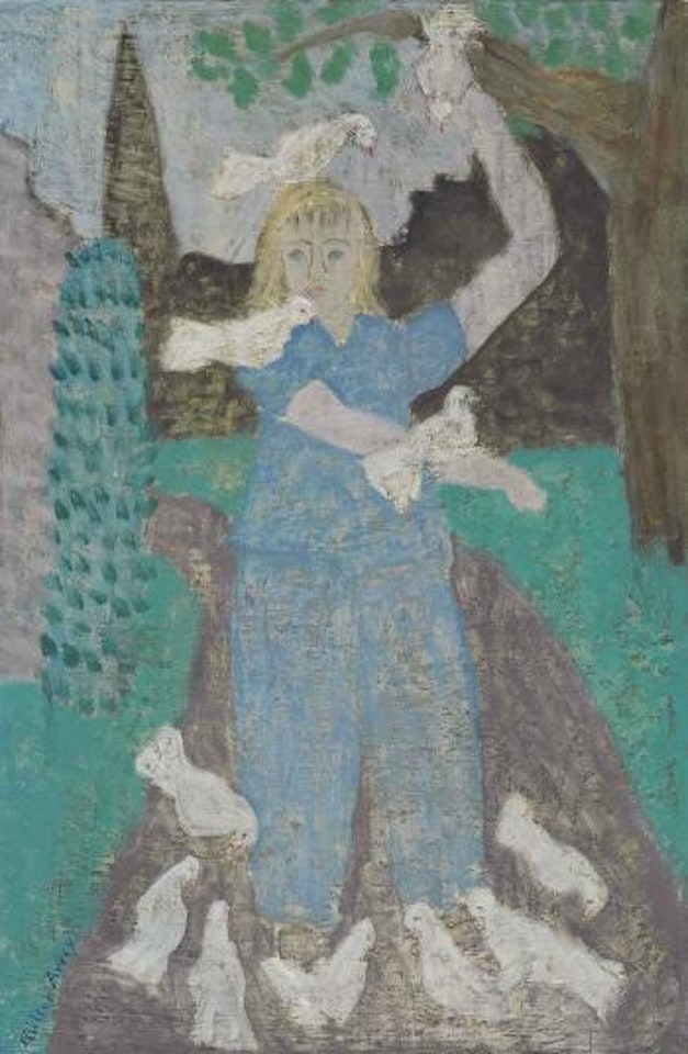 March with Doves by Milton Avery