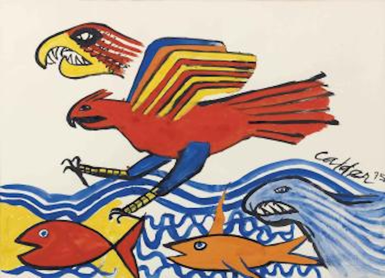 Eagle and Fish by Alexander Calder