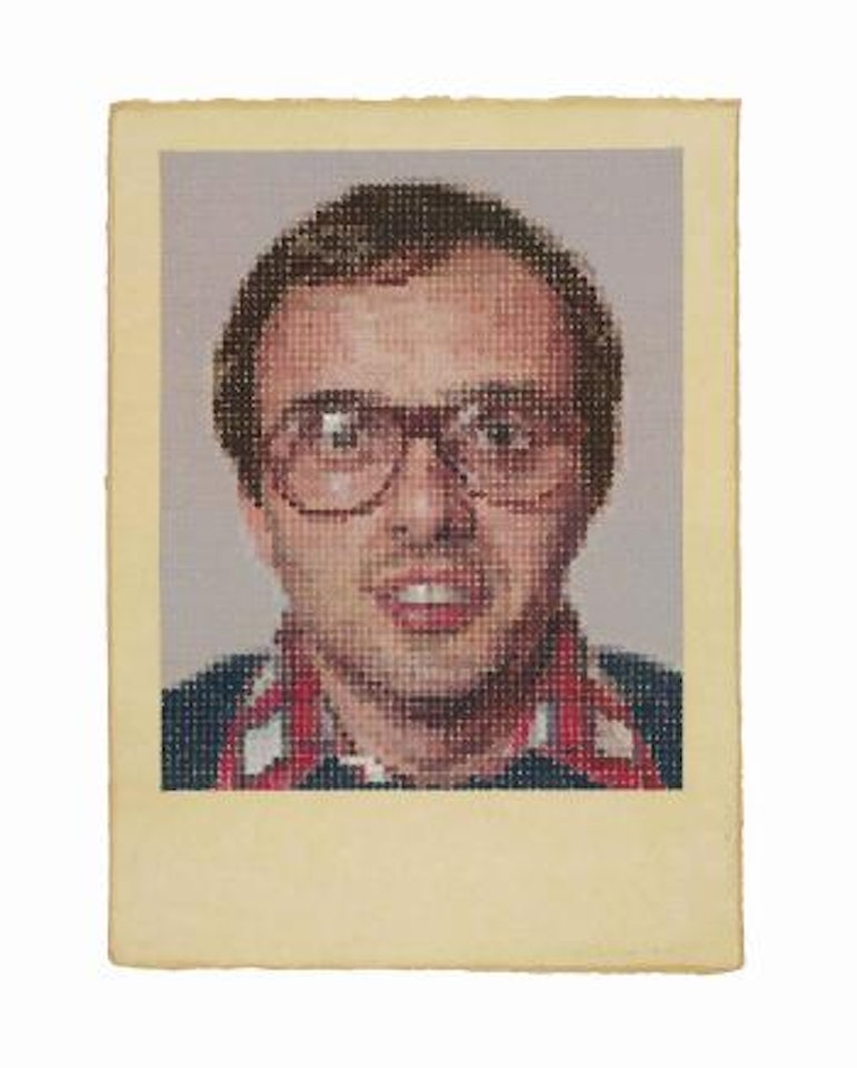 Mark/Pastel by Chuck Close