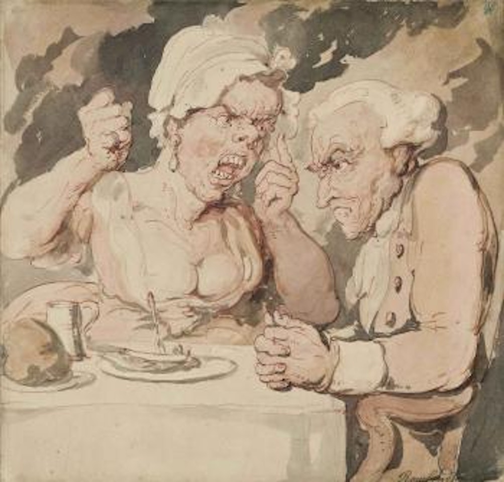 Unholy matrimony by Thomas Rowlandson