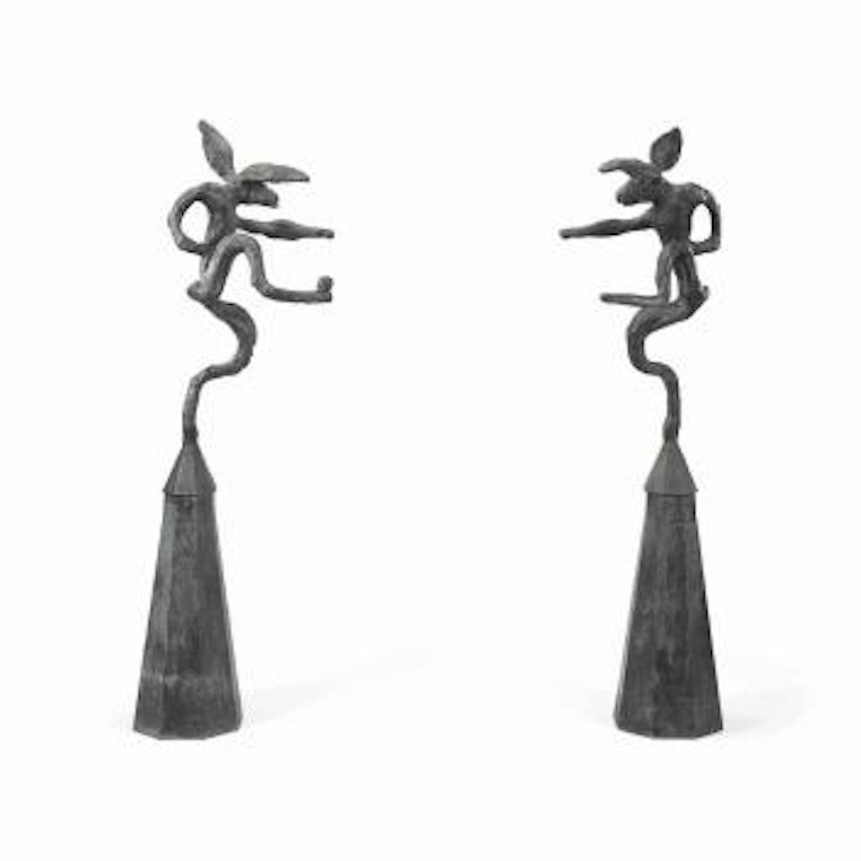 Mirror Nijinsky by Barry Flanagan