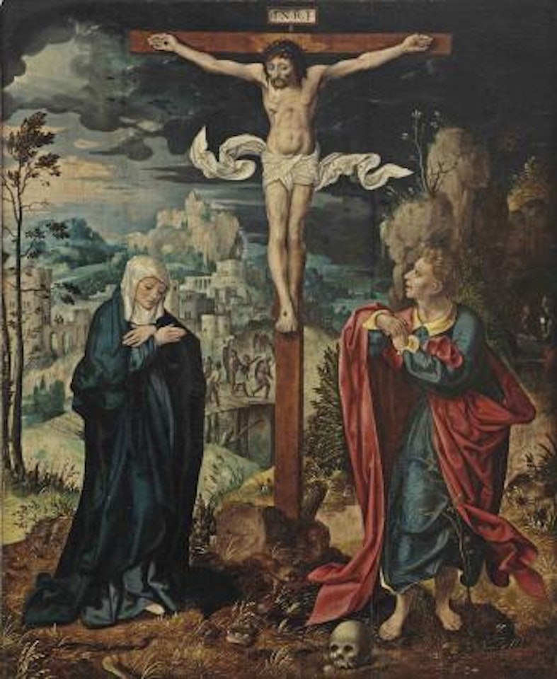 The Crucifixion by Joos van Cleve