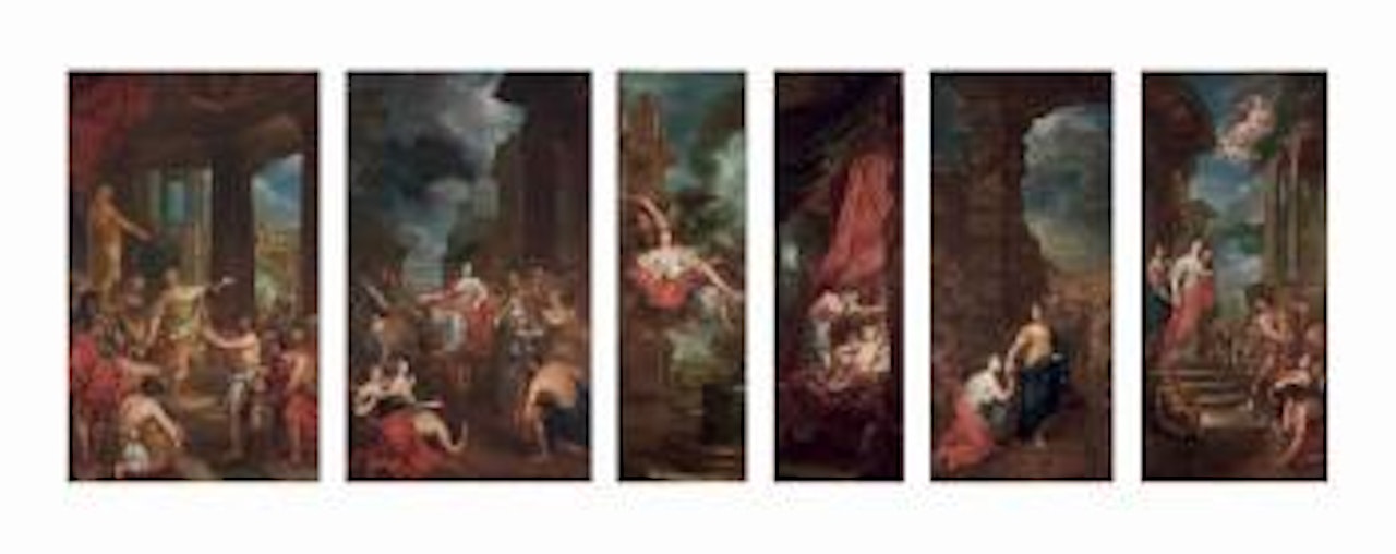 The story of Cupid and Psyche by Flemish School