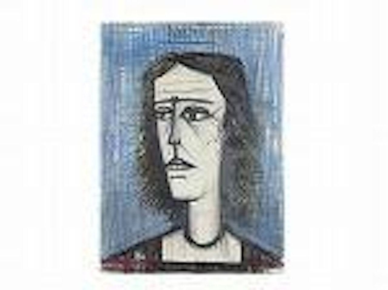 Tête de femme by Bernard Buffet