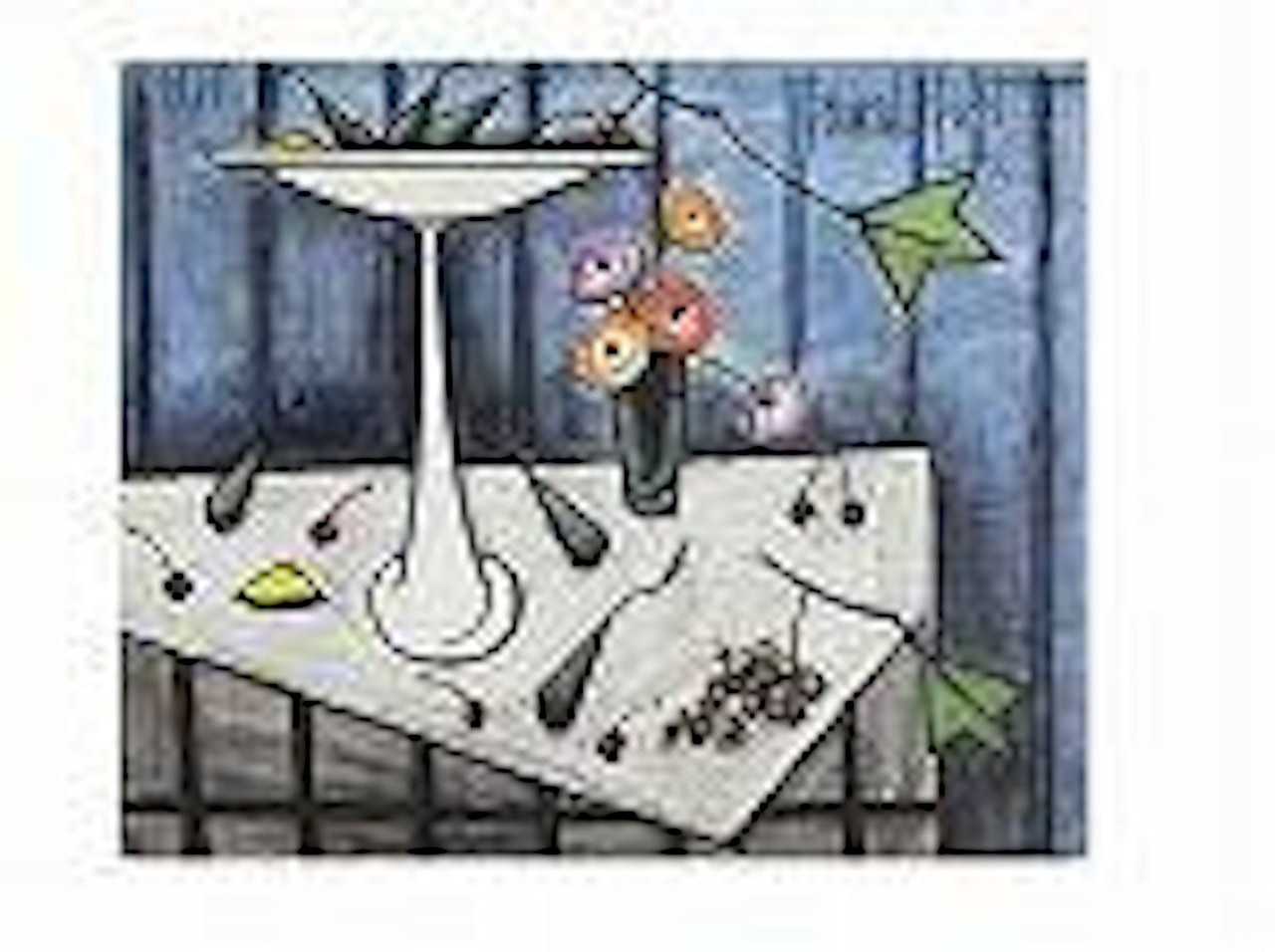 Nature morte aux fruits by Bernard Buffet