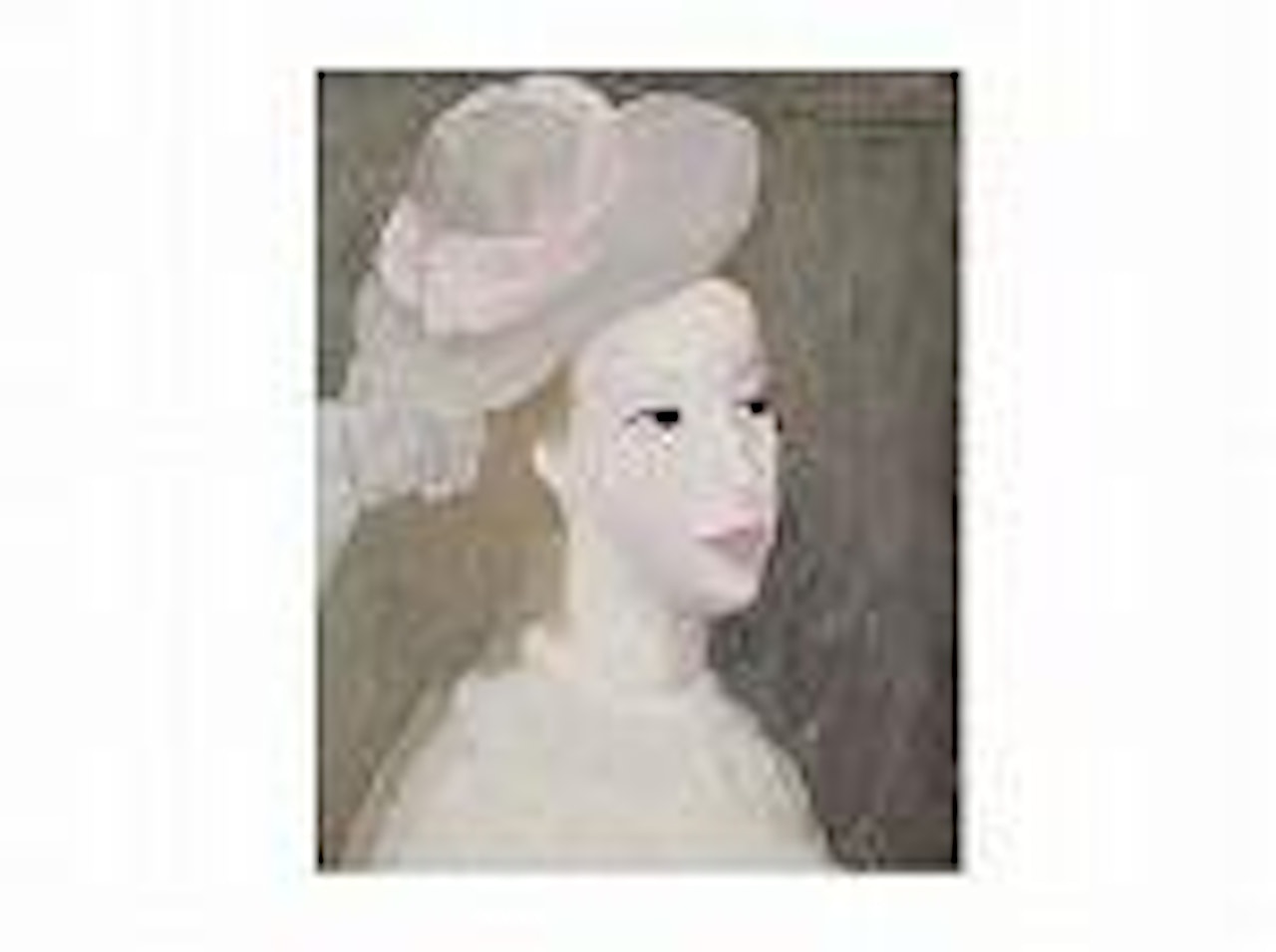 Jeune femme au chapeau by Marie Laurencin