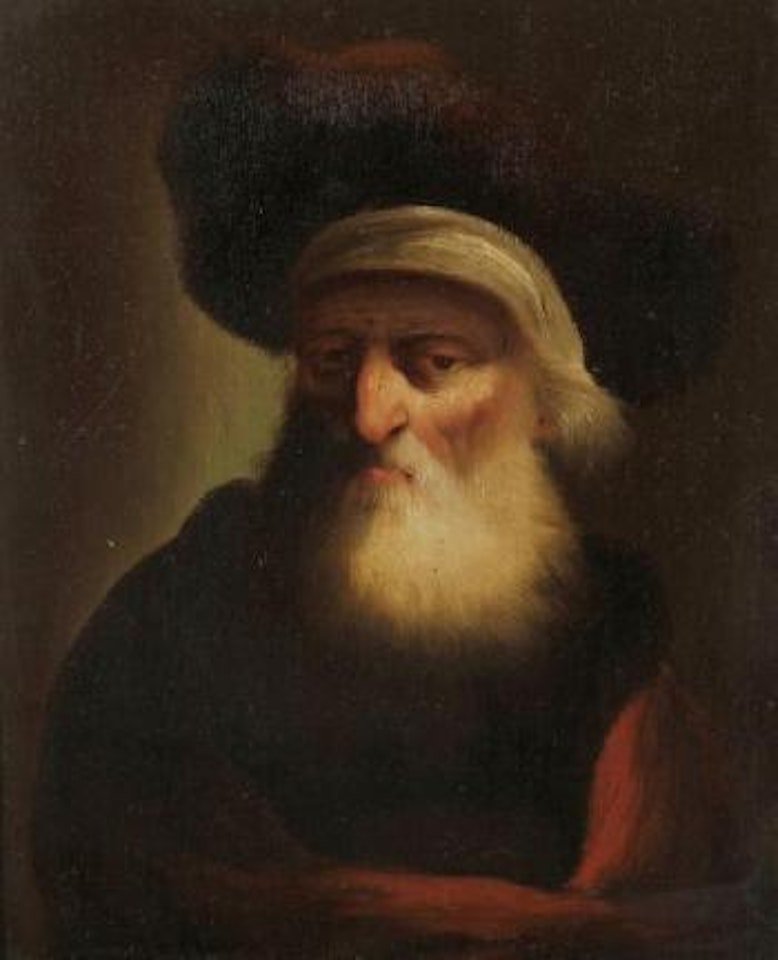 Figure d'homme barbu by Christian Wilhelm Ernst Dietrich
