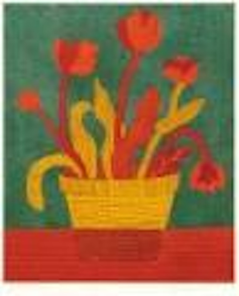 Flowers B by Yayoi Kusama