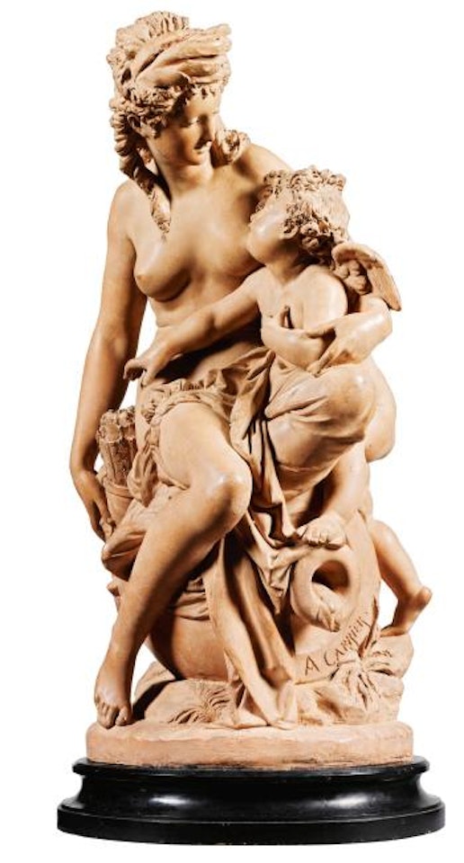 Amour Désarmée (Cupid Disarmed) by Albert-Ernest Carrier-Belleuse