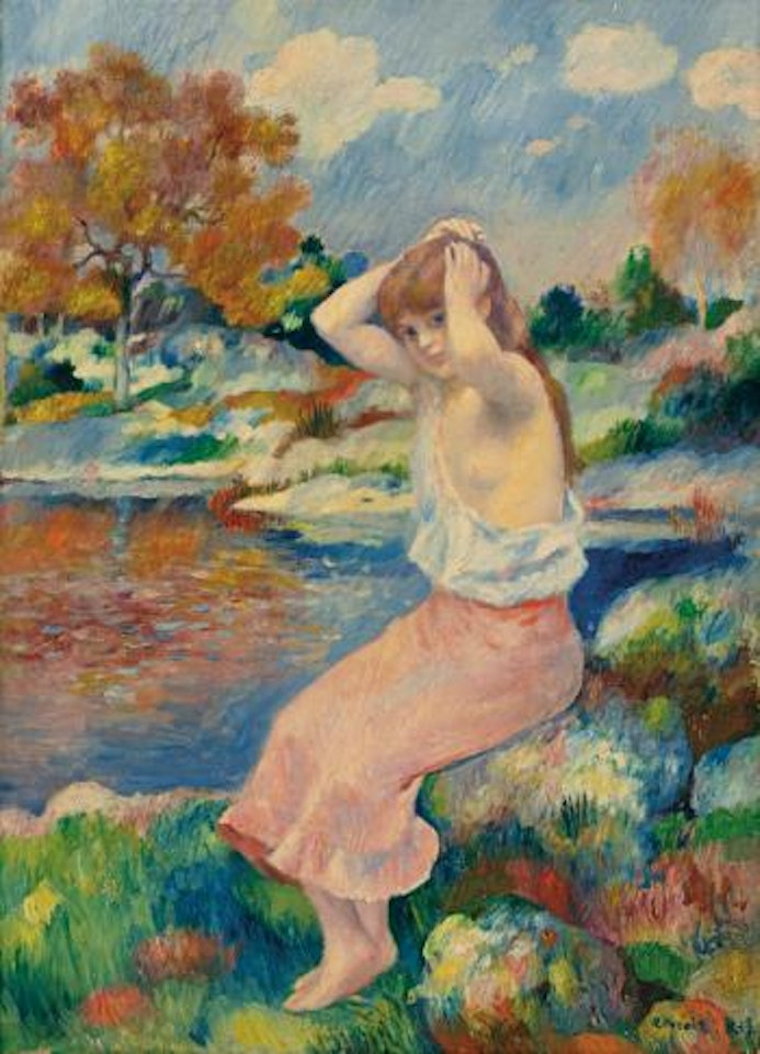 La Toilette by Pierre-Auguste Renoir