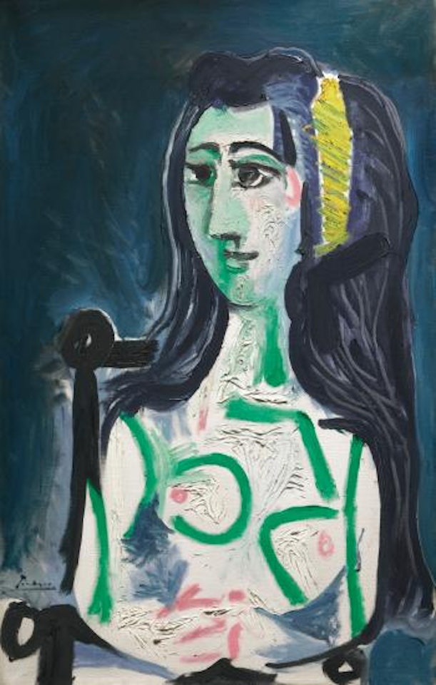 Femme Assise Dans Un Fauteuil, Buste by Pablo Picasso