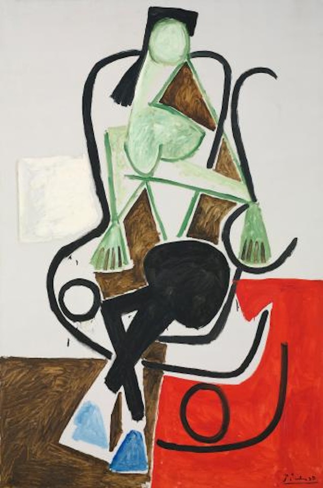 Femme Dans Un Rocking-chair by Pablo Picasso