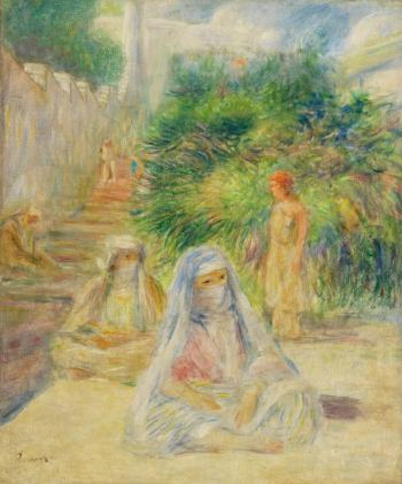 L'ÂÂEscalier, Alger by Pierre-Auguste Renoir
