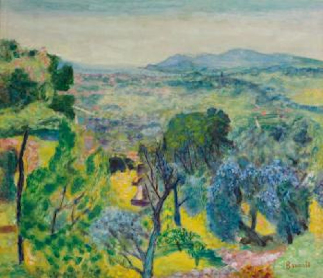 Paysage De Cannet by Pierre Bonnard