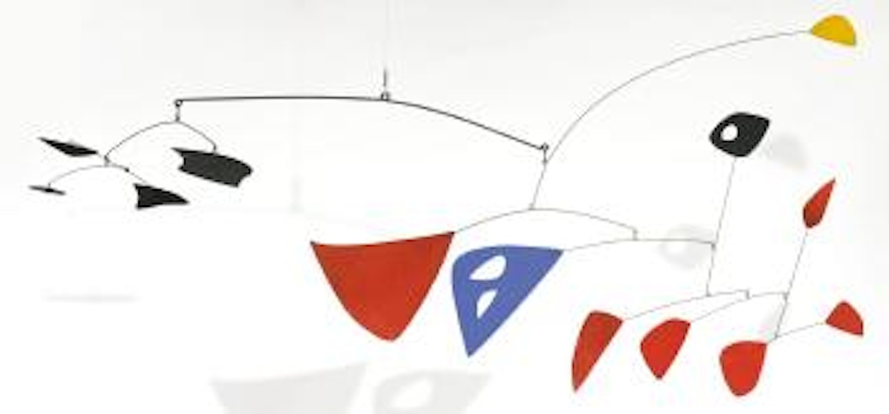 Double-perforated Blue by Alexander Calder