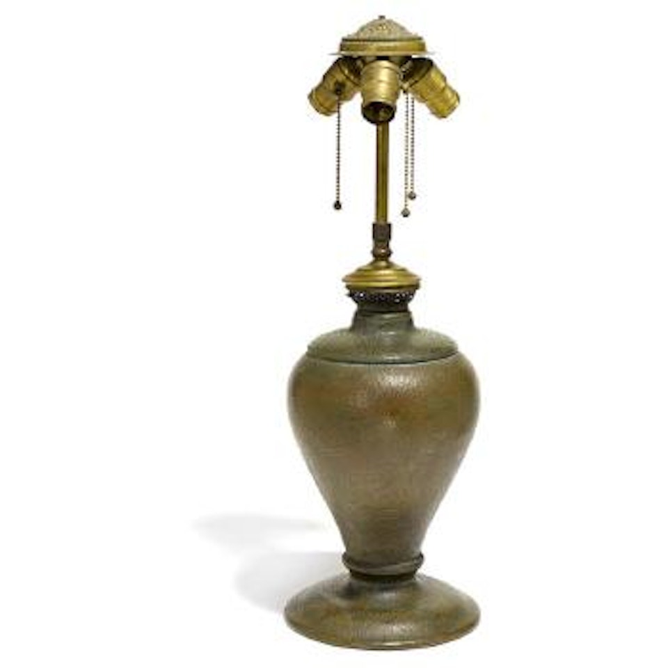Pine Needle lamp base by Tiffany Studios