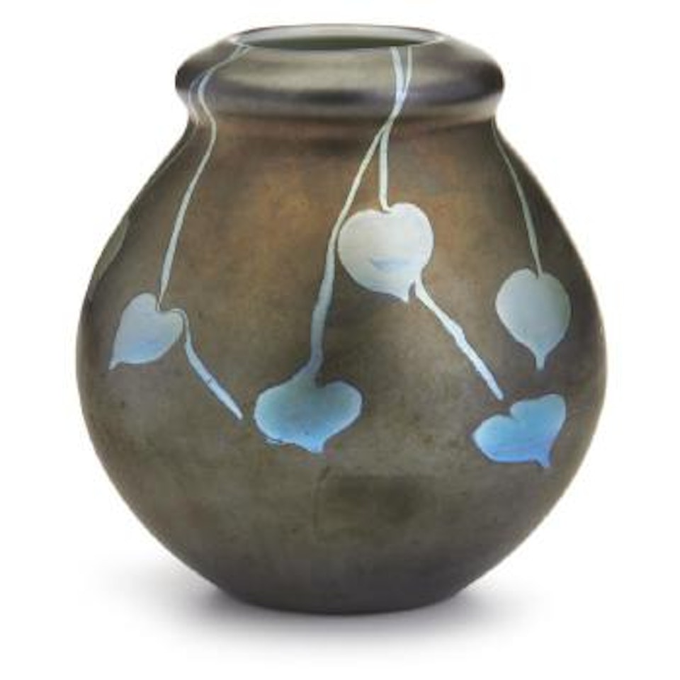 Decorated vase by Tiffany Studios