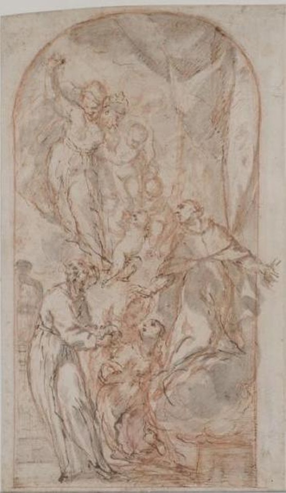 Scène religieuse by Gaspare Diziani