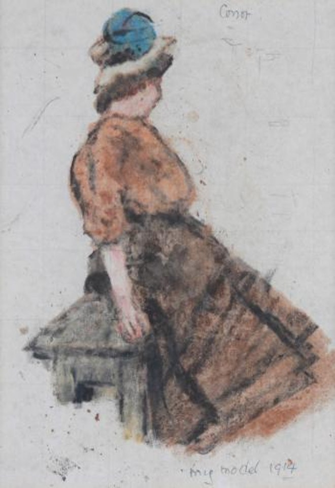 My model by William Conor