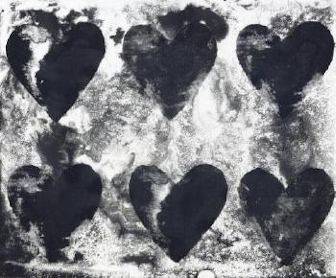 Dutch hearts by Jim Dine