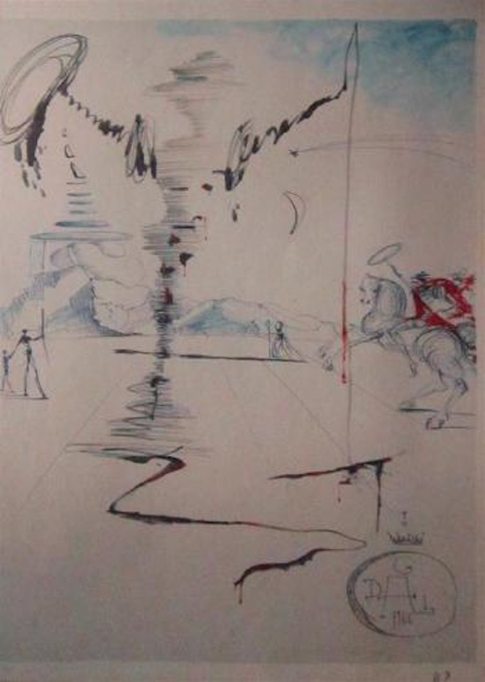 Temptation of St. Anthony by Salvador Dali