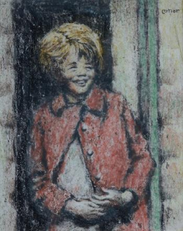 The red coat by William Conor