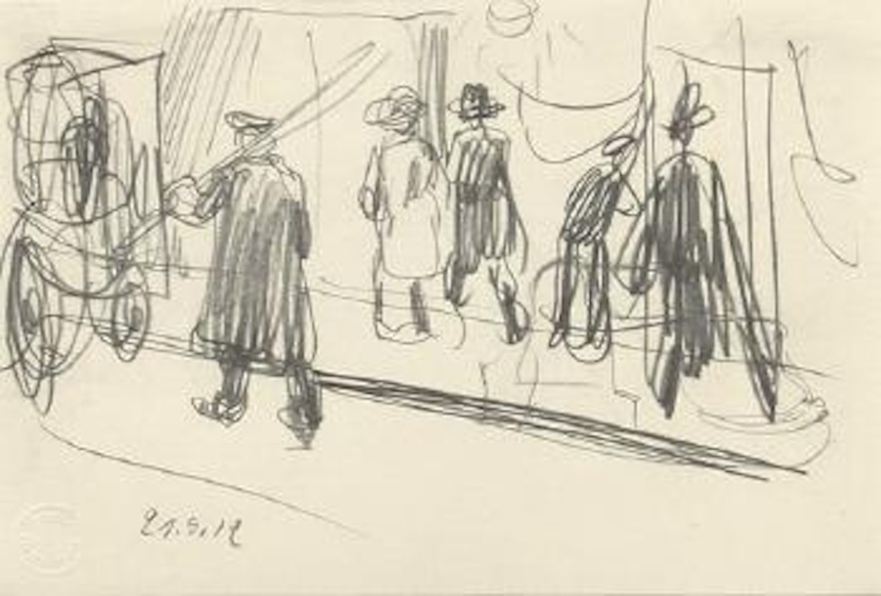 Straßenszene by George Grosz