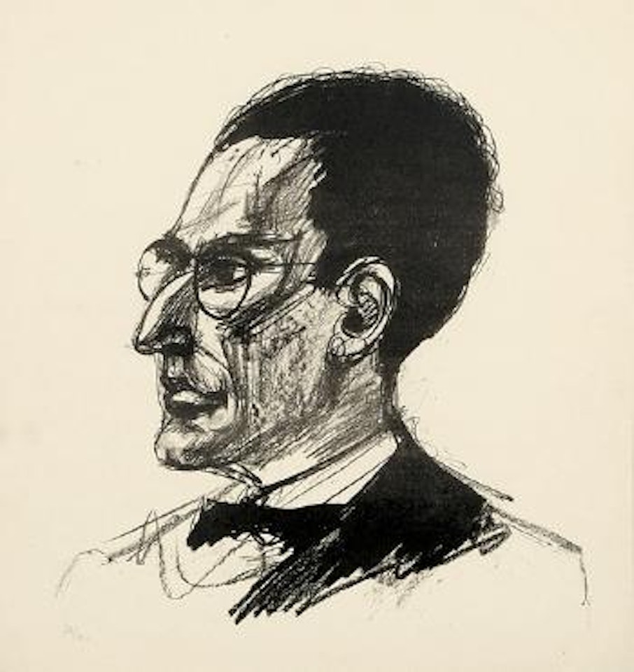 Bildnis Otto Klemperer by Otto Dix