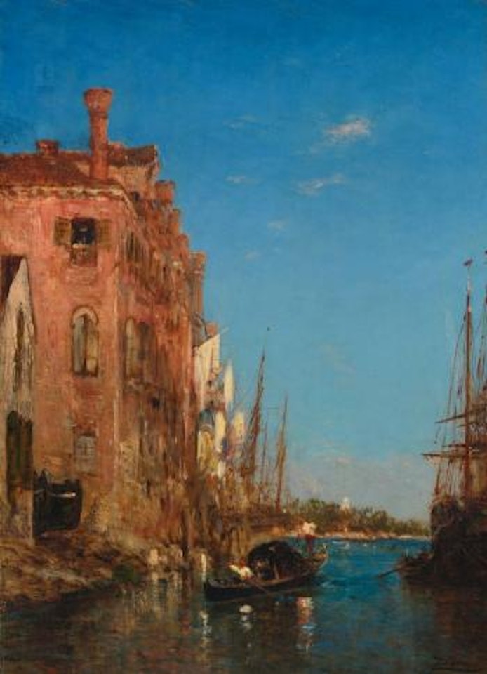 Gondole À Venise by Félix Ziem