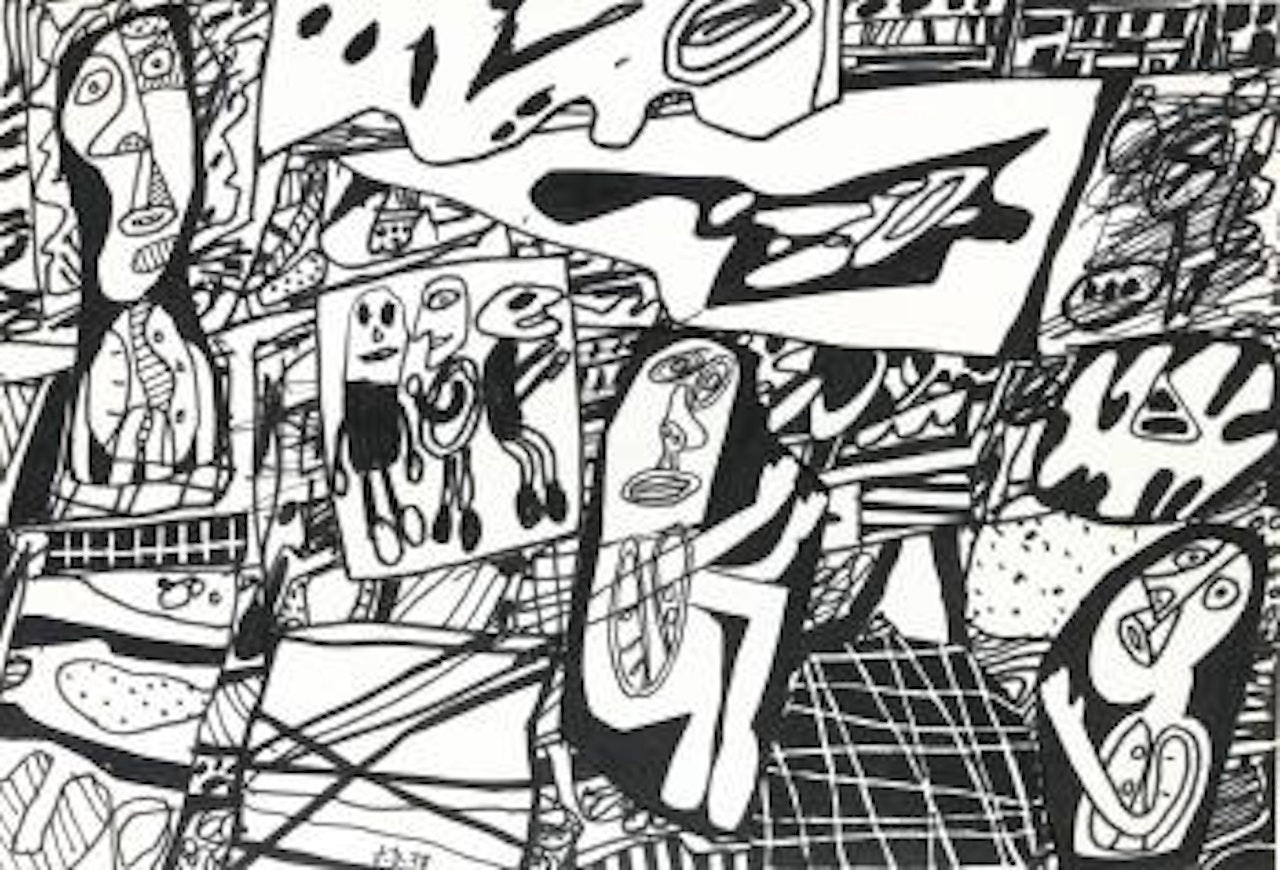 Annale XII by Jean Dubuffet