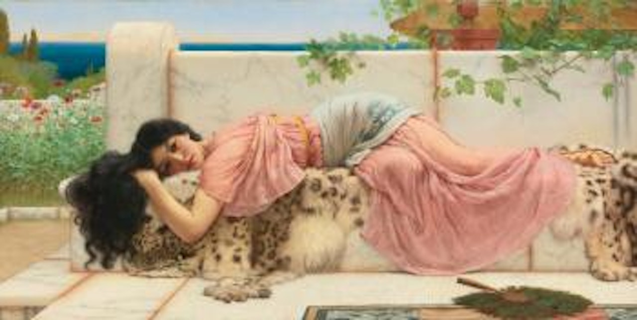 When the Heart is young by JOHN WILLIAM GODWARD, R.B.A.