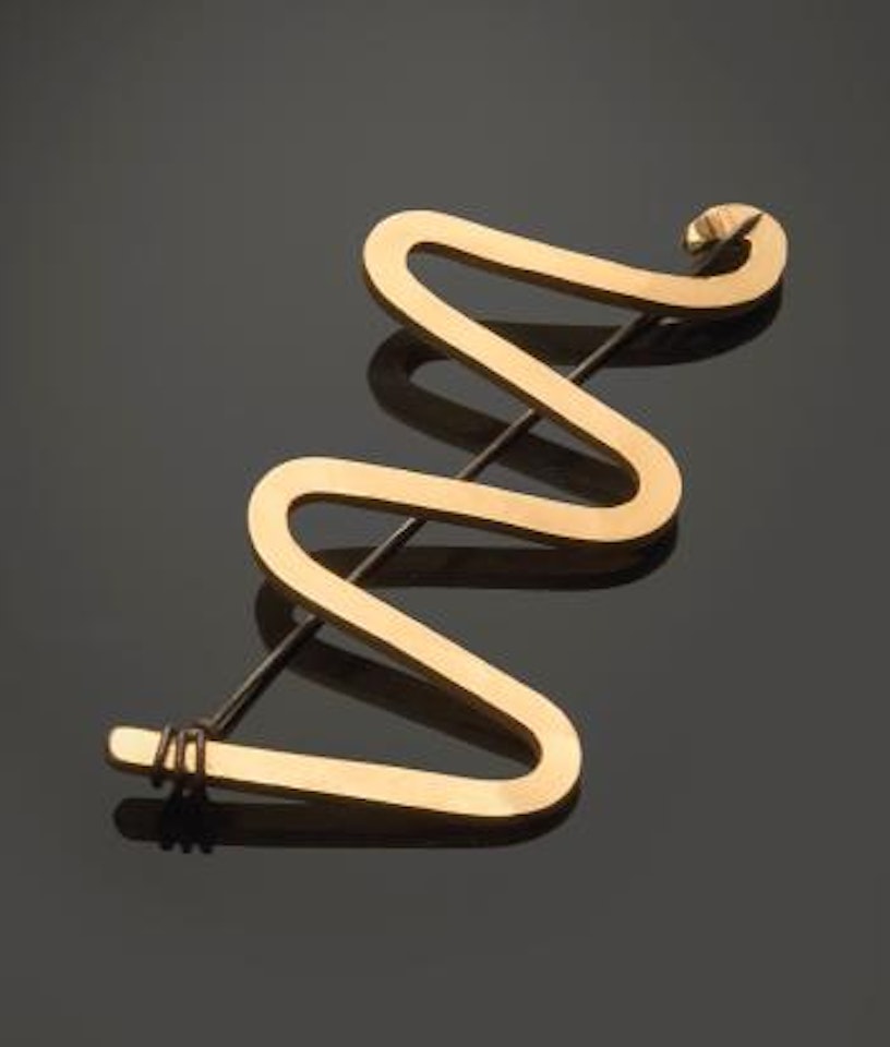 "M" Brooch by Alexander Calder