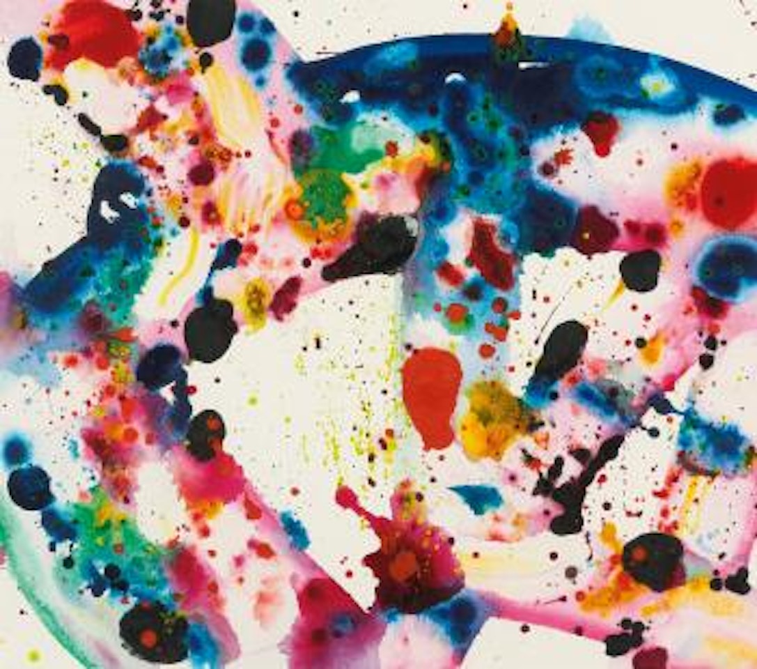 Blue Beam by Sam Francis