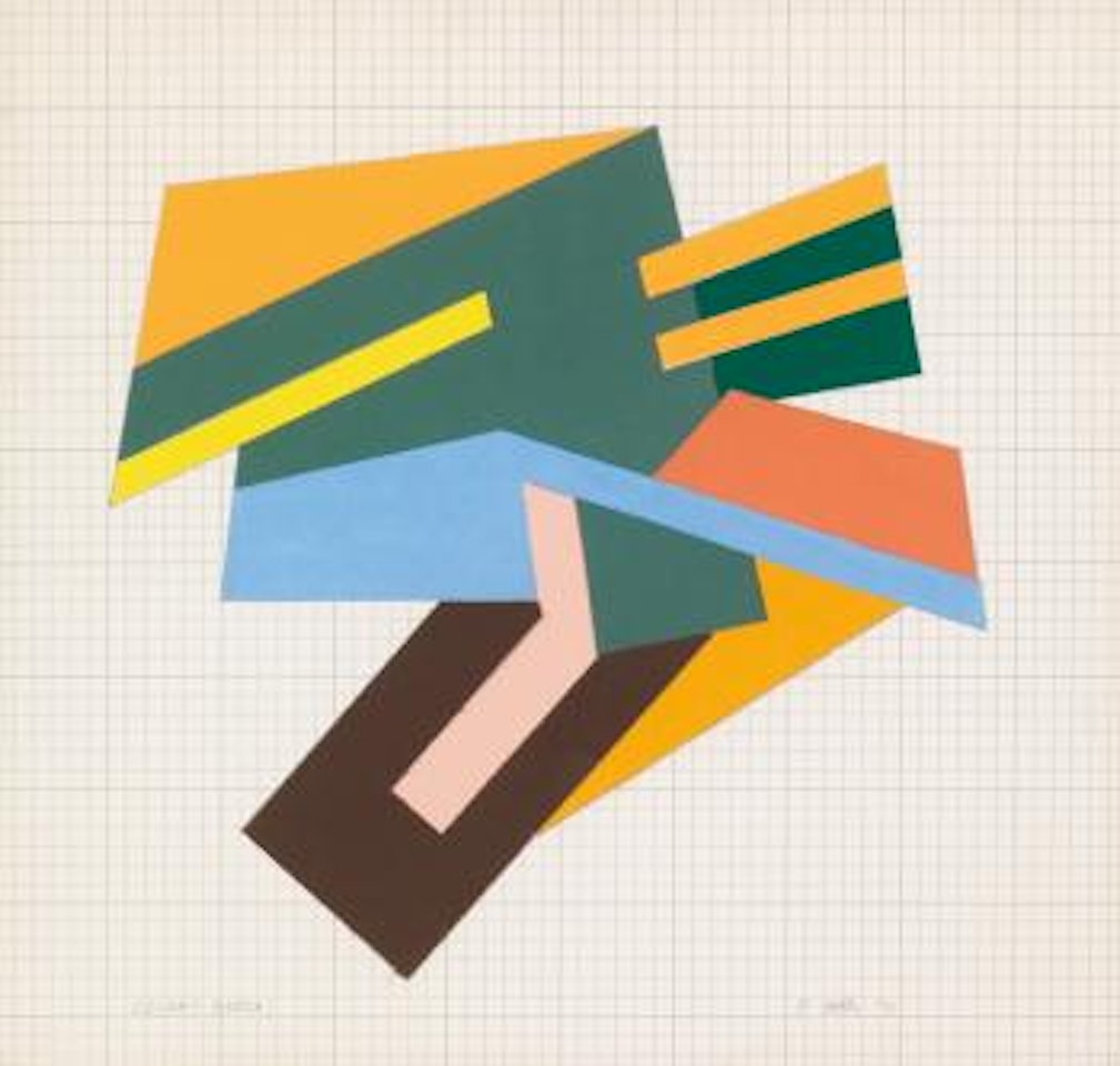 Uzlany (Sketch) by Frank Stella