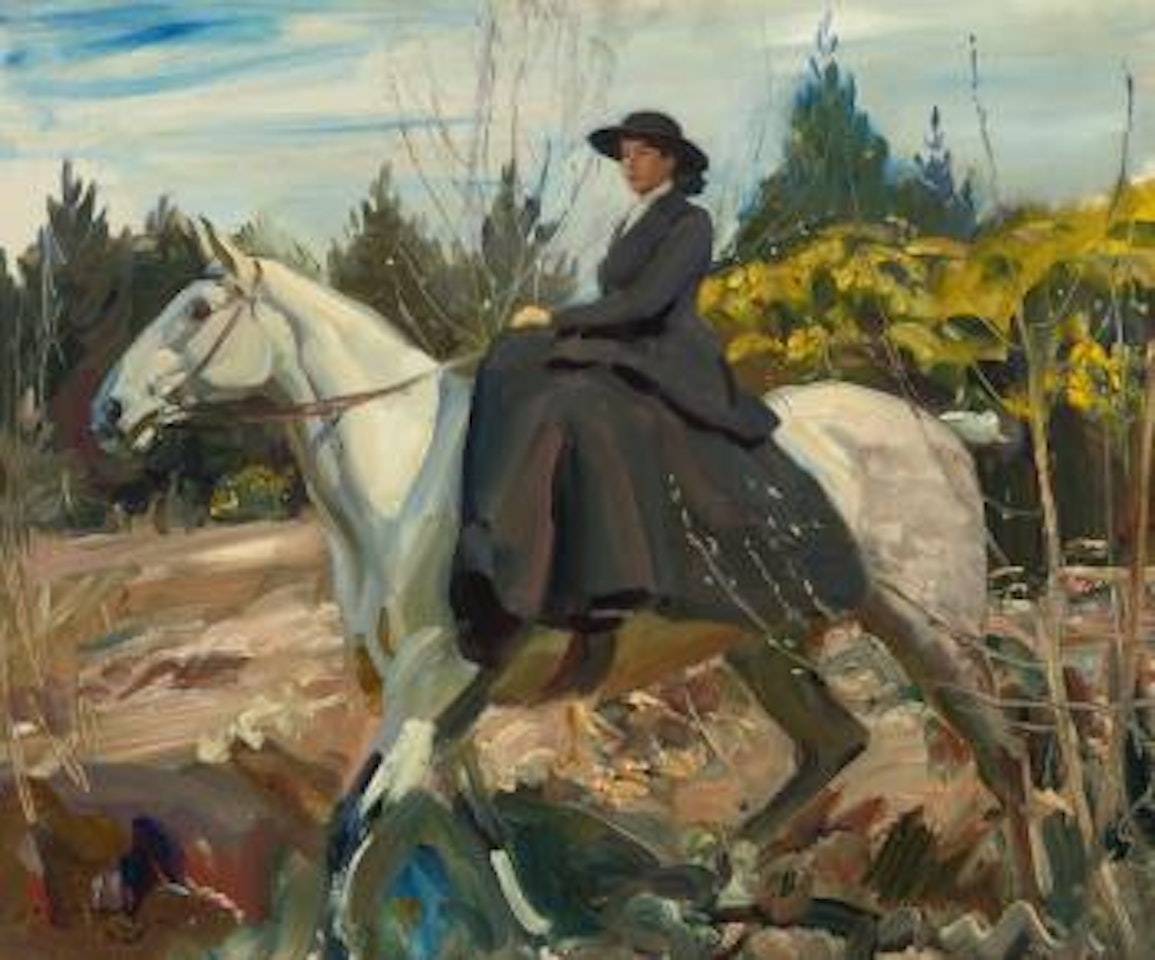 The Morning Ride by Alfred James Munnings