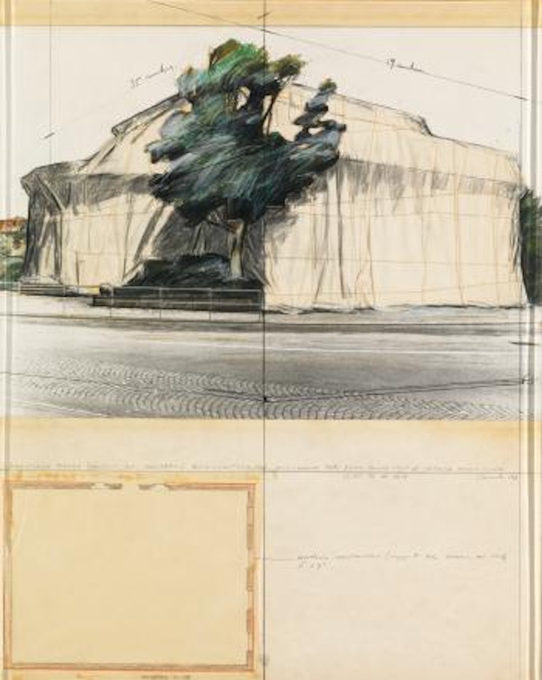 Kunsthalle Packed, Project for Berne by Christo