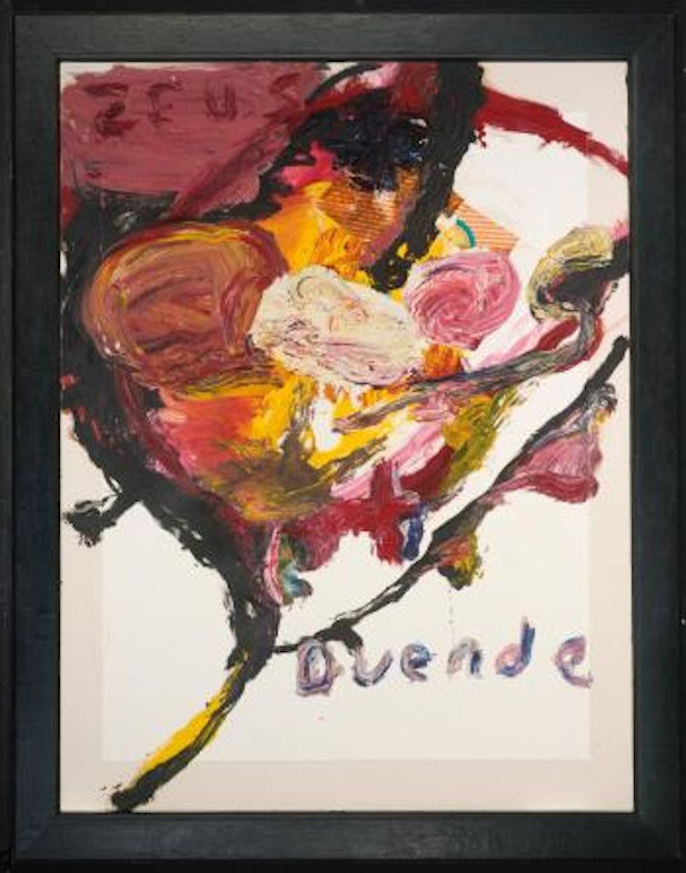 Untitled (Zeus Duende) by Julian Schnabel