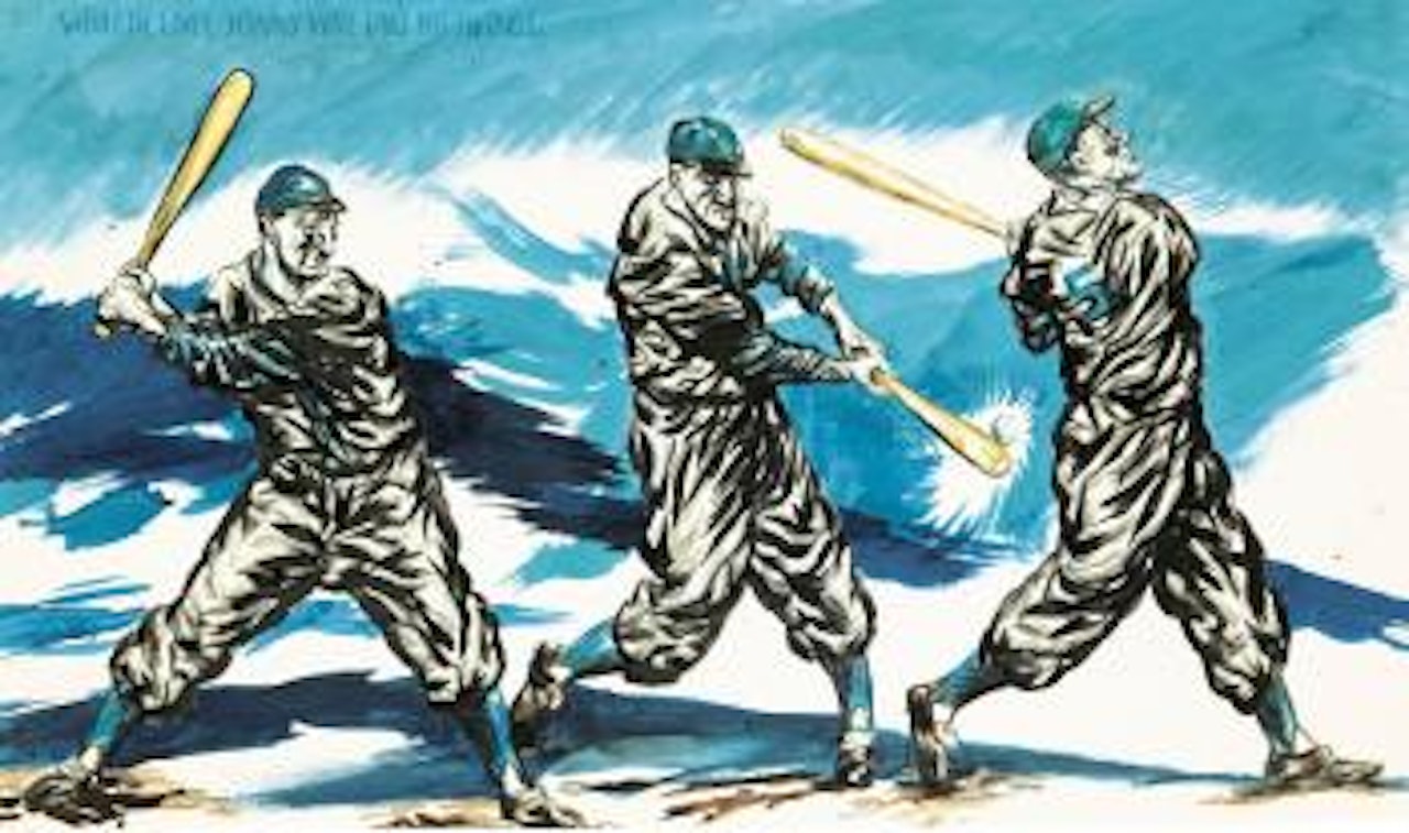 No Title (While he lives...) by Raymond Pettibon