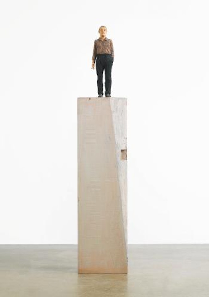 Man with Cigarette by Stephan Balkenhol