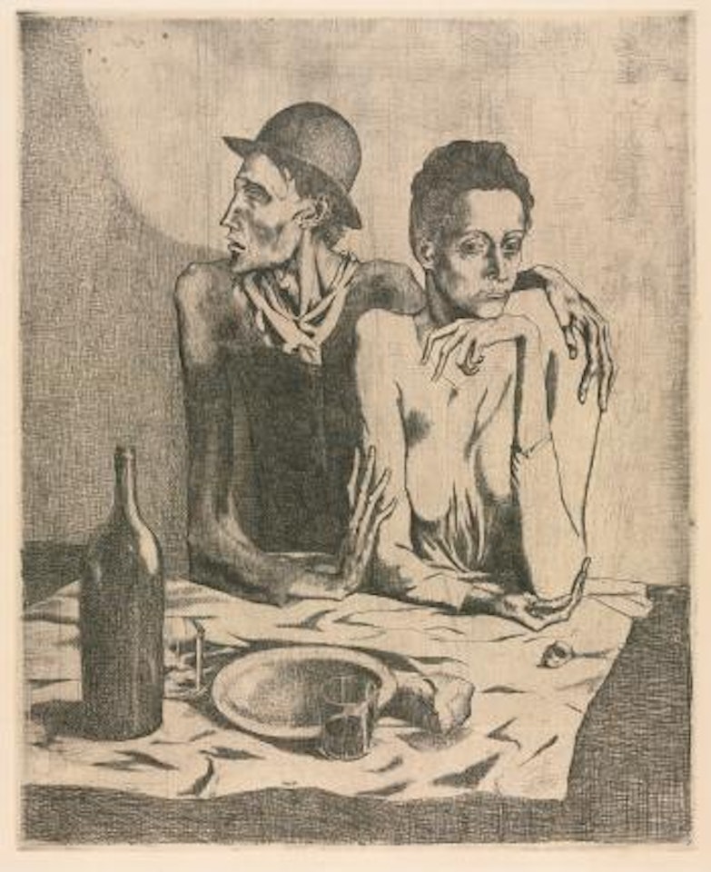 Le Repas Frugal by Pablo Picasso