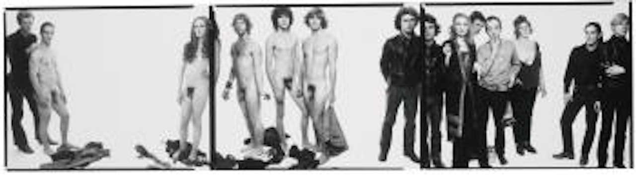 Andy Warhol and Members of the Factory, New York City, 1969 by Richard Avedon